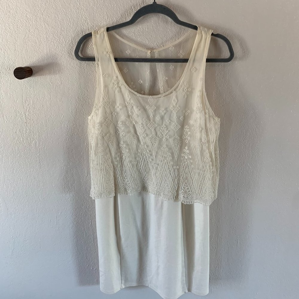 American Eagle White Bodycon Dress